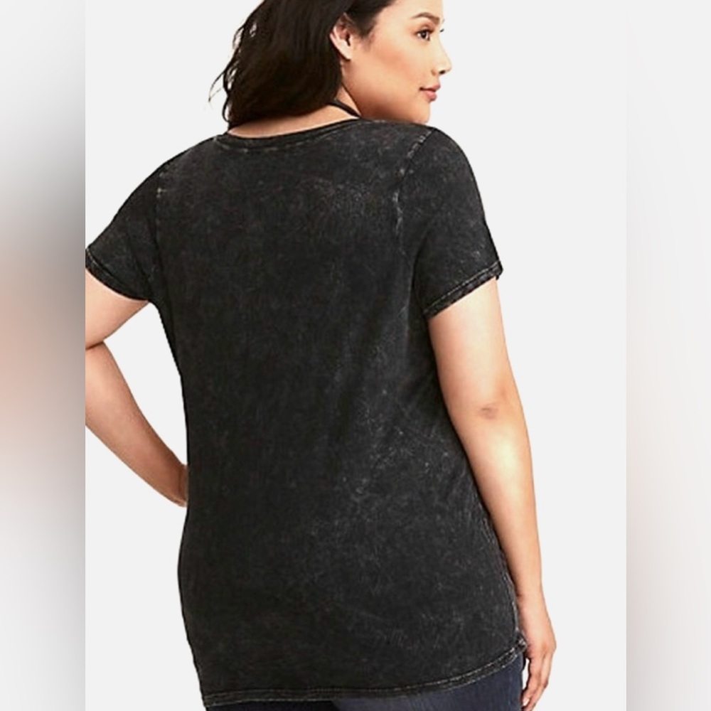 TORRID Girl Mayhem Empire on the Rise Black Mineral Skull T-Shirt 🌴 - Picture 3 of 10